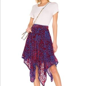 House of Harlow 1960 Leopard Skirt